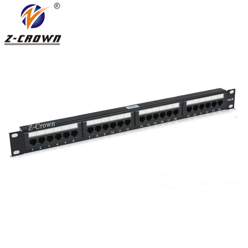 24Ports Cat6 UTP Patch Panel