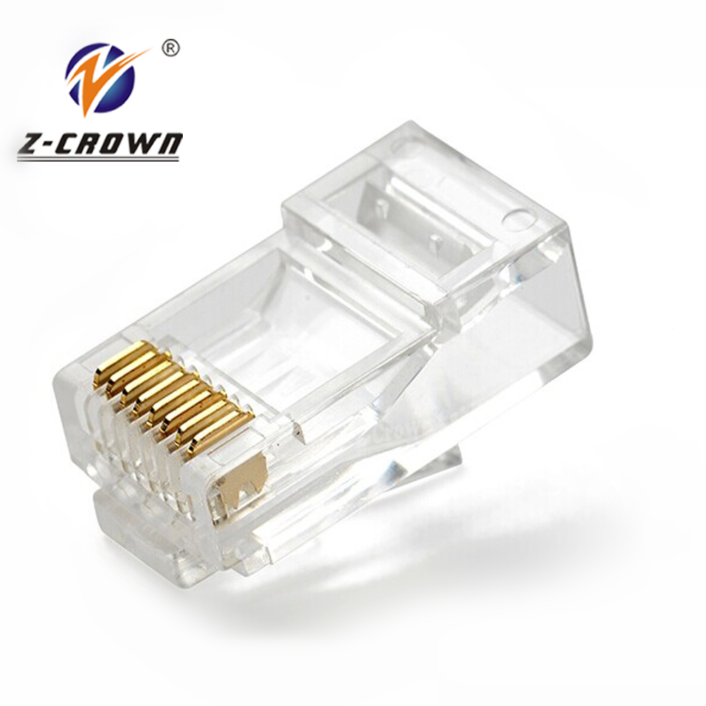 Cat6 UTP Connector Ethernet RJ45 8P8C Plug