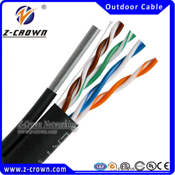 Outdoor with messager Cat5e UTP cable z-crown